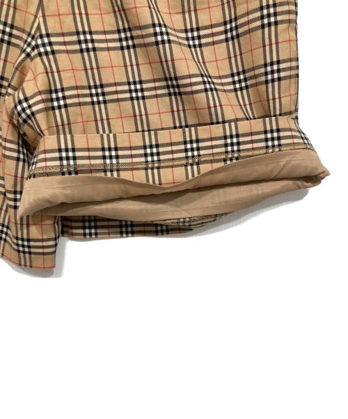 BURBERRY GOLF（バーバリーゴルフ）BURBERRY GOLF (バーバリーゴルフ) ノヴァチェックショートパンツ ベージュ サイズ:17の古着・服飾アイテム