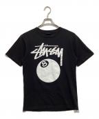 stussyステューシー）の古着「半袖カットソー」｜ブラック