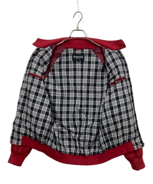 macgregor（マクレガー）MacGREGOR (マクレガー) スイングトップ レッド サイズ:Lの古着・服飾アイテム