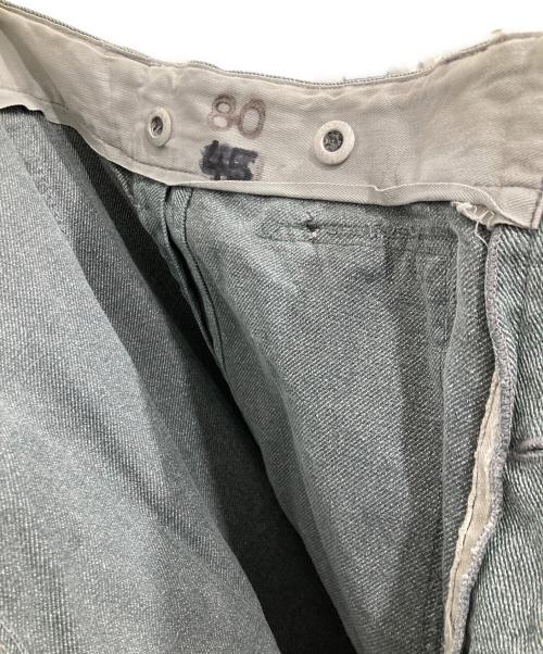 USED（ユーズド）USED (ユーズド) スイス軍ワークパンツ グレー サイズ:80の古着・服飾アイテム