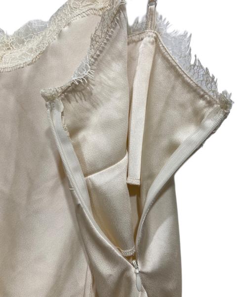 Lily Brown（リリーブラウン）Lily Brown (リリーブラウン) カシミヤブレンドニットセットサテンミニワンピース ピンク サイズ:Fの古着・服飾アイテム