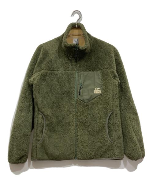 CHUMS（チャムス）CHUMS (チャムス) ボンディングフリースジャケット グリーン サイズ:Mの古着・服飾アイテム
