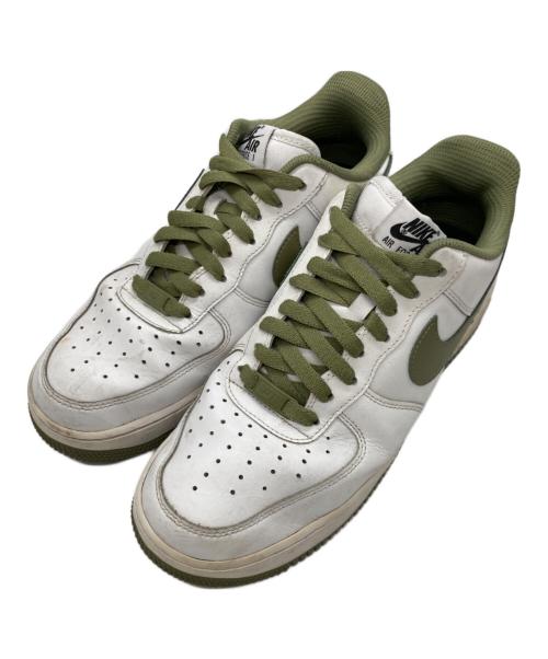 NIKE（ナイキ）NIKE (ナイキ) ローカットスニーカー ホワイト×グリーン サイズ:27.0の古着・服飾アイテム