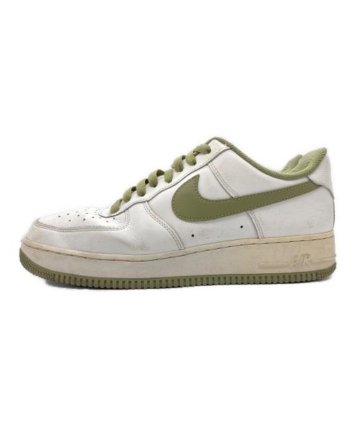 NIKE（ナイキ）NIKE (ナイキ) ローカットスニーカー ホワイト×グリーン サイズ:27.0の古着・服飾アイテム