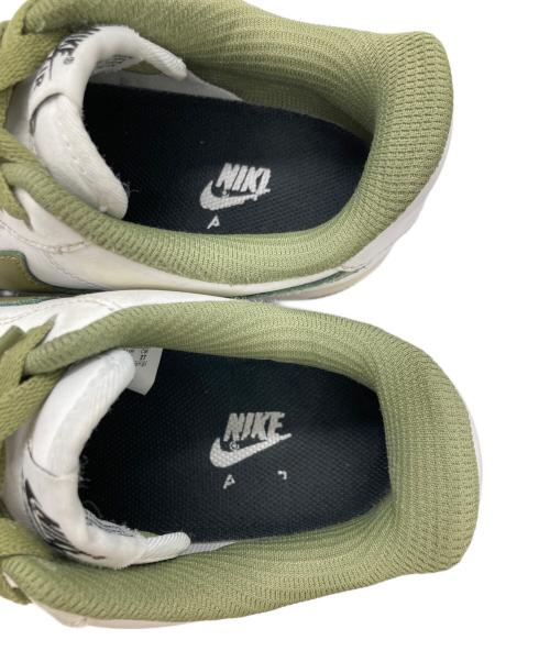 NIKE（ナイキ）NIKE (ナイキ) ローカットスニーカー ホワイト×グリーン サイズ:27.0の古着・服飾アイテム