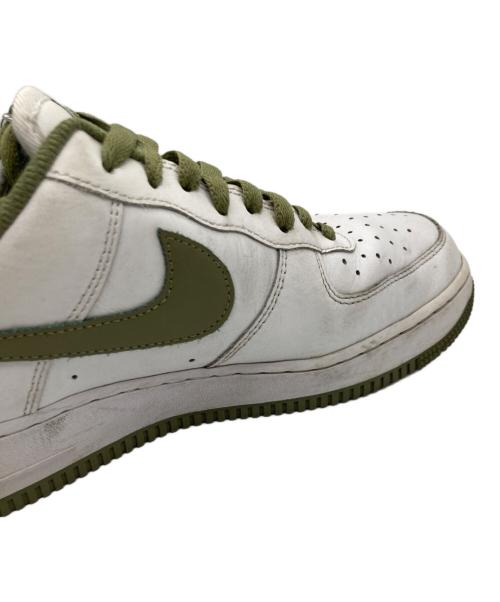 NIKE（ナイキ）NIKE (ナイキ) ローカットスニーカー ホワイト×グリーン サイズ:27.0の古着・服飾アイテム