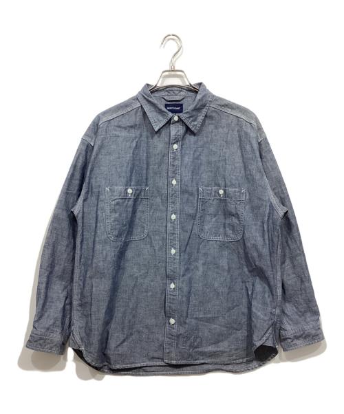 DESCENDANT（ディセンダント）DESCENDANT (ディセンダント) デニムシャツ ブルー サイズ:2の古着・服飾アイテム