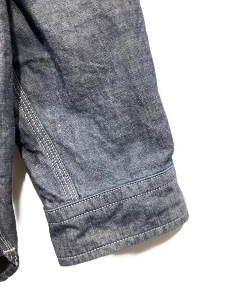 DESCENDANT（ディセンダント）DESCENDANT (ディセンダント) デニムシャツ ブルー サイズ:2の古着・服飾アイテム