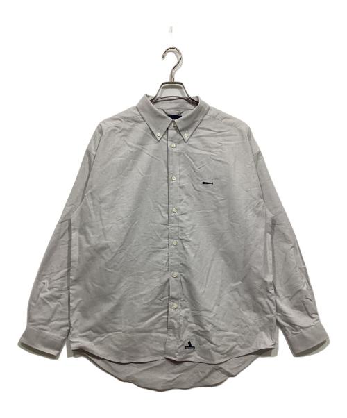 DESCENDANT（ディセンダント）DESCENDANT (ディセンダント) ボタンダウンシャツ グレー サイズ:2の古着・服飾アイテム