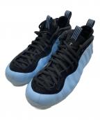 NIKEナイキ）の古着「ローカットスニーカー / Air Foamposite One」｜ブルー×ブラック / Psychic B