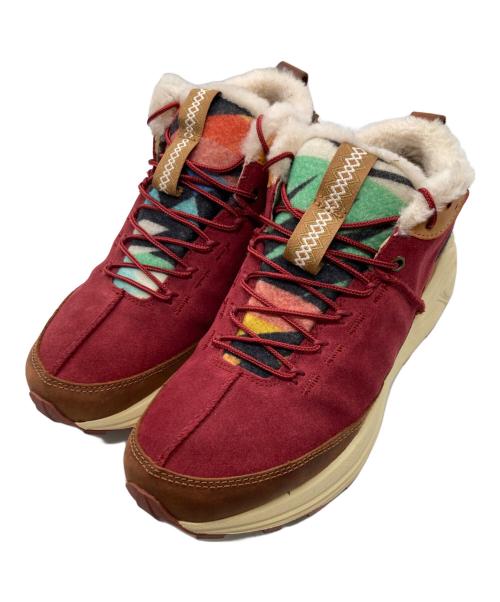 UGG（アグ）UGG (アグ) ローカットスニーカー / MIWO TRAINER HIGH SIERRA レッド サイズ:27cmの古着・服飾アイテム