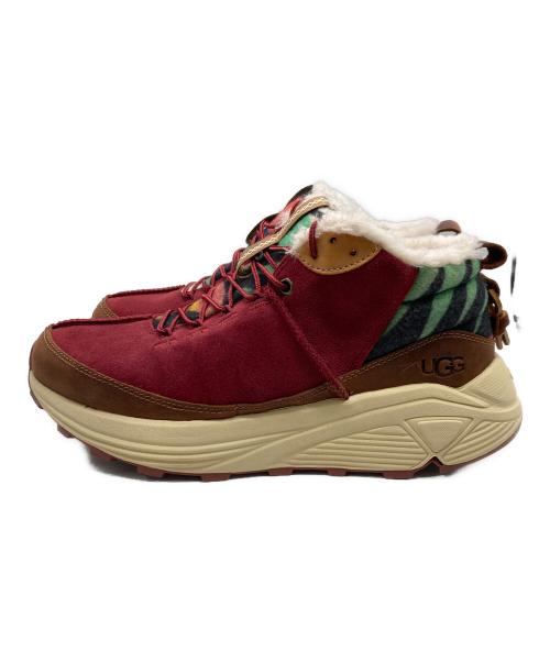UGG（アグ）UGG (アグ) ローカットスニーカー / MIWO TRAINER HIGH SIERRA レッド サイズ:27cmの古着・服飾アイテム