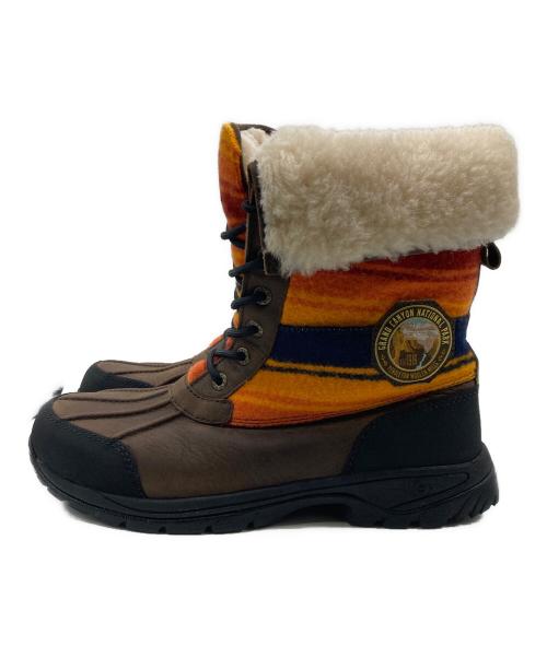 UGG（アグ）UGG (アグ) PENDLETON (ペンドルトン) マウンテンブーツ / BUTTE GRAND CANYON ブラウン×オレンジ サイズ:27cmの古着・服飾アイテム