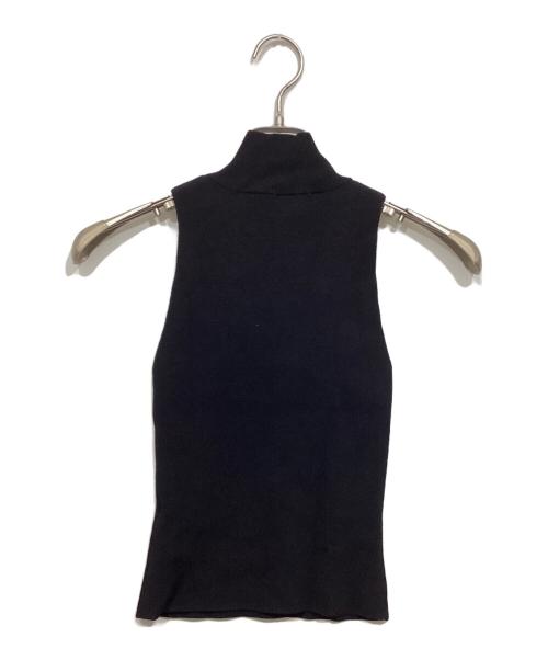 DIESEL（ディーゼル）DIESEL (ディーゼル) ノースリーブニット / M-ONERVAX-TOP ブラック サイズ:XSの古着・服飾アイテム