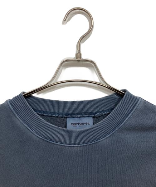 CarHartt（カーハート）CarHartt (カーハート) クルーネックスウェット ネイビー サイズ:Lの古着・服飾アイテム