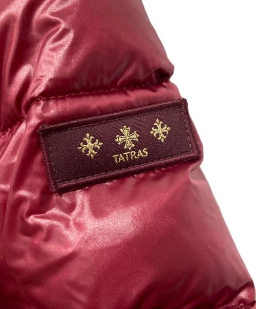 TATRAS（タトラス）TATRAS (タトラス) ロングダウンコート レッド サイズ:165/84の古着・服飾アイテム