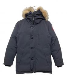 CANADA GOOSE（カナダグース）の古着「ダウンジャケット / ジャスパーパーカ」｜ネイビー
