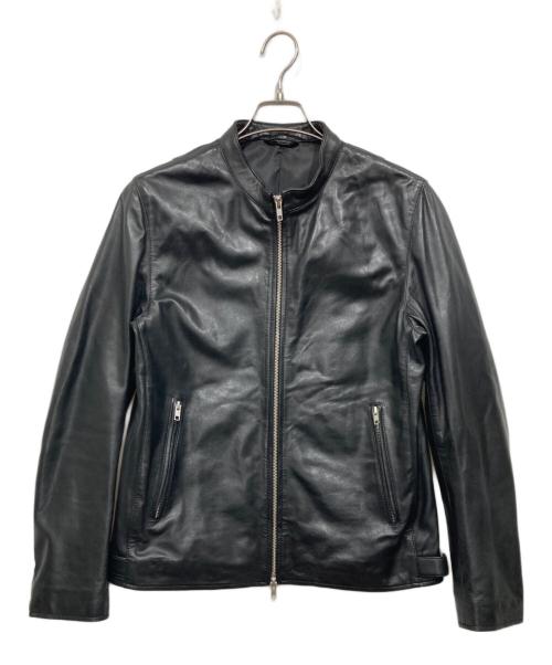 JOURNAL STANDARD（ジャーナルスタンダード）JOURNAL STANDARD (ジャーナルスタンダード) ラムレザージャケット ブラック サイズ:Mの古着・服飾アイテム