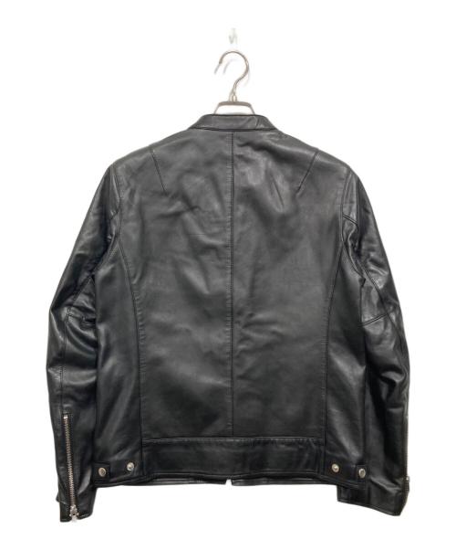 JOURNAL STANDARD（ジャーナルスタンダード）JOURNAL STANDARD (ジャーナルスタンダード) ラムレザージャケット ブラック サイズ:Mの古着・服飾アイテム