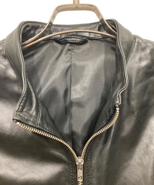 JOURNAL STANDARD（ジャーナルスタンダード）JOURNAL STANDARD (ジャーナルスタンダード) ラムレザージャケット ブラック サイズ:Mの古着・服飾アイテム