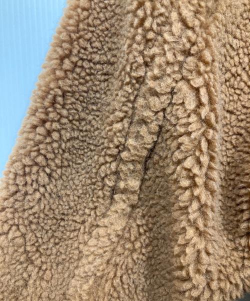 CLANE（クラネ）CLANE (クラネ) ラージポケット ボア オーバーコート  / RIDGE POCKET BOA OVER COAT ブラウン サイズ:1の古着・服飾アイテム