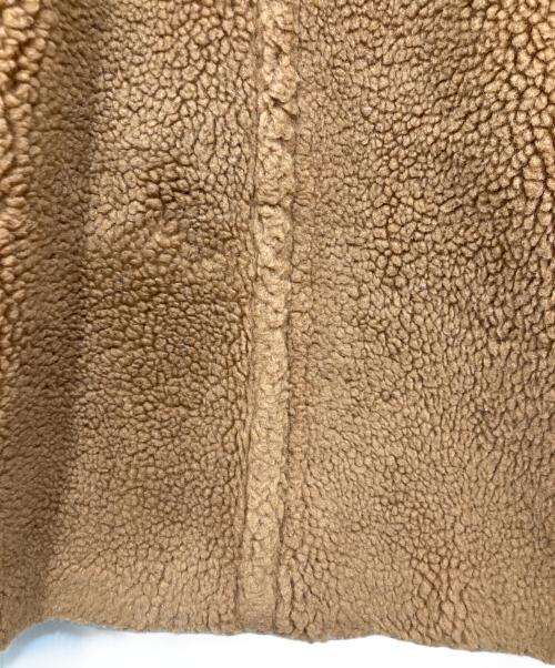 CLANE（クラネ）CLANE (クラネ) ラージポケット ボア オーバーコート  / RIDGE POCKET BOA OVER COAT ブラウン サイズ:1の古着・服飾アイテム