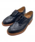 Tricker'sトリッカーズ）の古着「ウィングチップシューズ / BOUTON」｜ネイビー