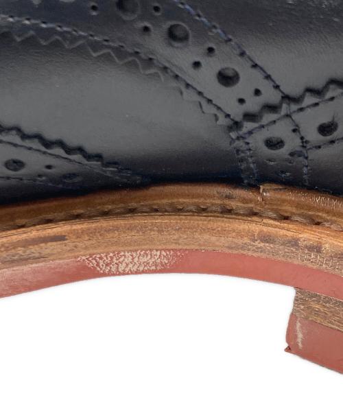Tricker's（トリッカーズ）Tricker's (トリッカーズ) ウィングチップシューズ / BOUTON ネイビー サイズ:7 1/2Sの古着・服飾アイテム