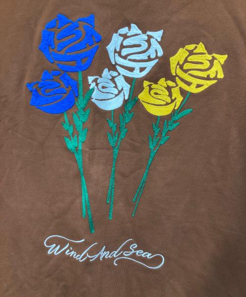 WIND AND SEA（ウィンダンシー）WIND AND SEA (ウィンダンシー) Bloom Hoodie ブラウン サイズ:XLの古着・服飾アイテム