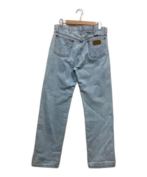 Wrangler（ラングラー）Wrangler (ラングラー) カウボーイカットブリーチウォッシュデニムパンツ ブルー サイズ:34×32の古着・服飾アイテム
