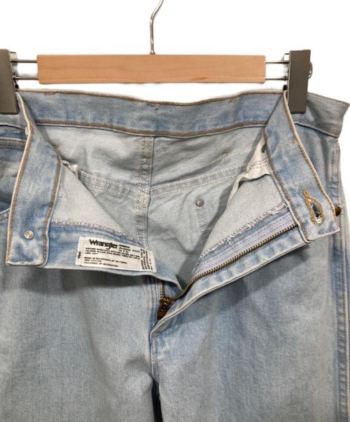 Wrangler（ラングラー）Wrangler (ラングラー) カウボーイカットブリーチウォッシュデニムパンツ ブルー サイズ:34×32の古着・服飾アイテム