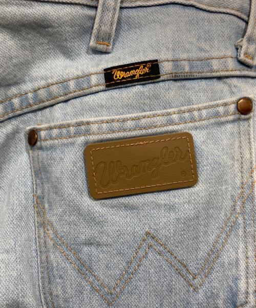 Wrangler（ラングラー）Wrangler (ラングラー) カウボーイカットブリーチウォッシュデニムパンツ ブルー サイズ:34×32の古着・服飾アイテム