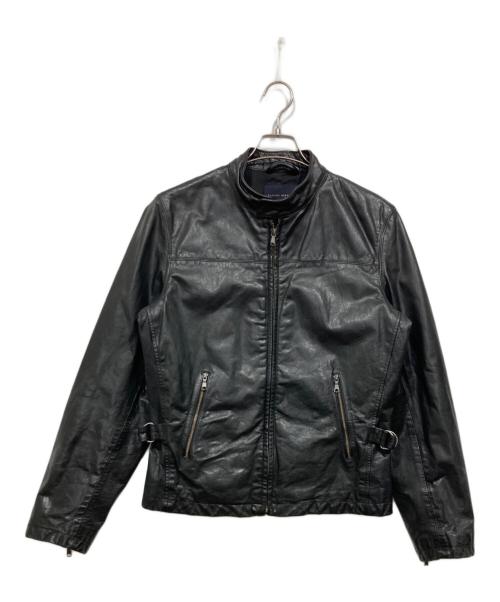BANANA REPUBLIC（バナナリパブリック）BANANA REPUBLIC (バナナリパブリック) レザージャケット ブラック サイズ:Mの古着・服飾アイテム