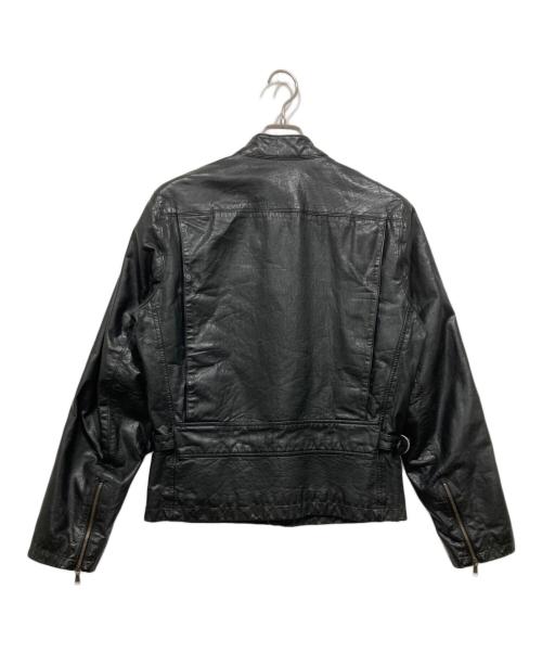 BANANA REPUBLIC（バナナリパブリック）BANANA REPUBLIC (バナナリパブリック) レザージャケット ブラック サイズ:Mの古着・服飾アイテム