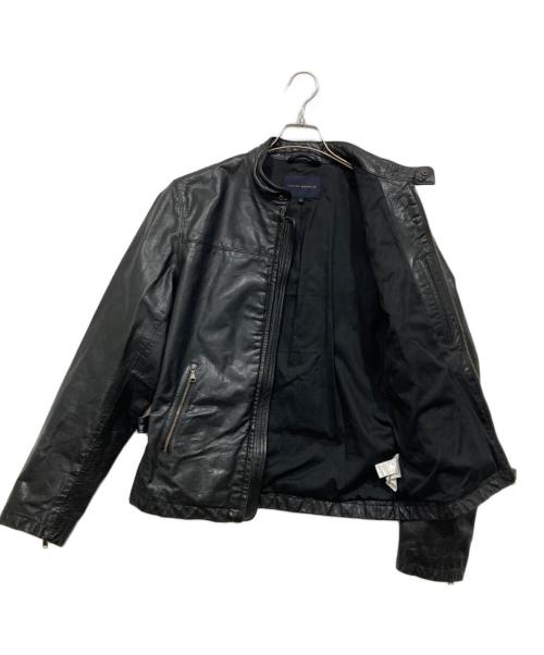 BANANA REPUBLIC（バナナリパブリック）BANANA REPUBLIC (バナナリパブリック) レザージャケット ブラック サイズ:Mの古着・服飾アイテム