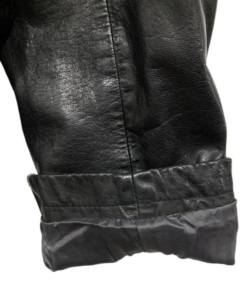BANANA REPUBLIC（バナナリパブリック）BANANA REPUBLIC (バナナリパブリック) レザージャケット ブラック サイズ:Mの古着・服飾アイテム