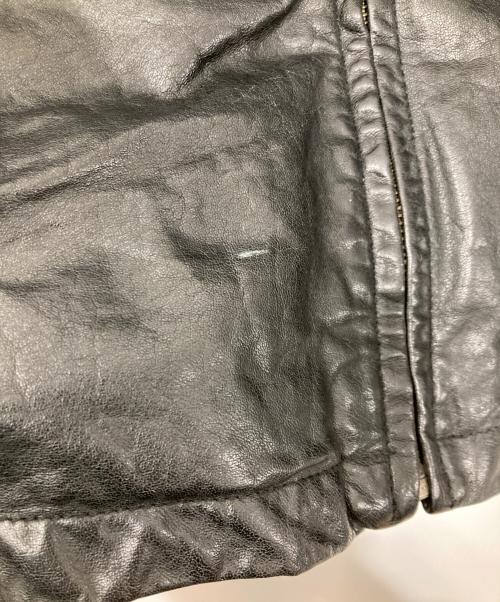 BANANA REPUBLIC（バナナリパブリック）BANANA REPUBLIC (バナナリパブリック) レザージャケット ブラック サイズ:Mの古着・服飾アイテム