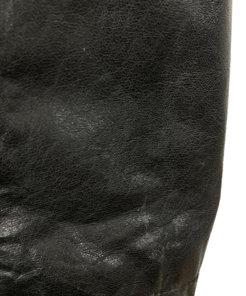 BANANA REPUBLIC（バナナリパブリック）BANANA REPUBLIC (バナナリパブリック) レザージャケット ブラック サイズ:Mの古着・服飾アイテム