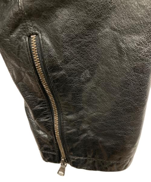 BANANA REPUBLIC（バナナリパブリック）BANANA REPUBLIC (バナナリパブリック) レザージャケット ブラック サイズ:Mの古着・服飾アイテム