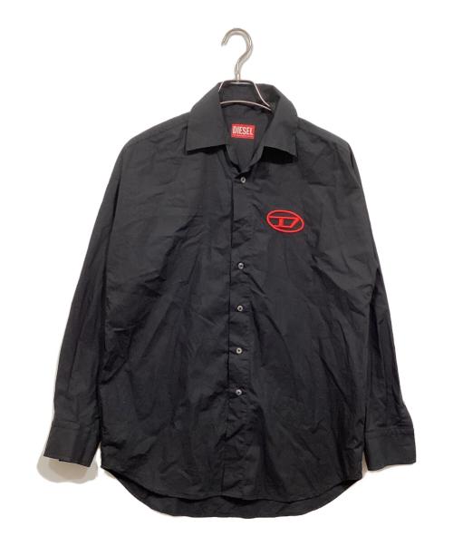 DIESEL（ディーゼル）DIESEL (ディーゼル) S-SIMPLY-D シャツ ブラック サイズ:42の古着・服飾アイテム