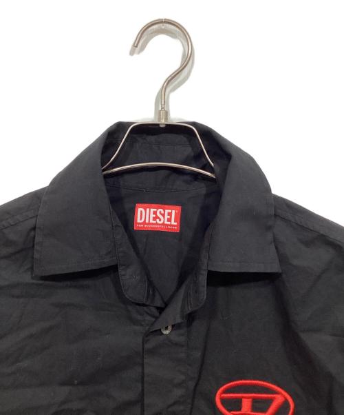 DIESEL（ディーゼル）DIESEL (ディーゼル) S-SIMPLY-D シャツ ブラック サイズ:42の古着・服飾アイテム