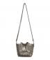 JIMMY CHOO (ジミーチュウ) メタリックスタッズ2WAYバッグ：22000円