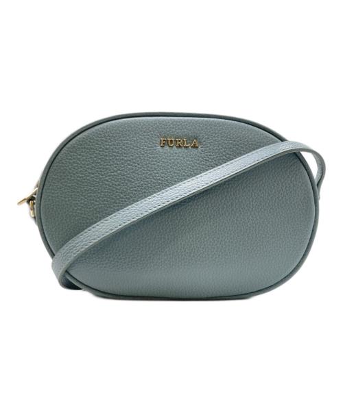 FURLA（フルラ）FURLA (フルラ) ショルダーバッグ ブルーの古着・服飾アイテム