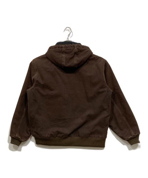 CarHartt（カーハート）CarHartt (カーハート) WASHED DUCK INSULATED ACTIVE JACKET ブラウン サイズ:Mの古着・服飾アイテム
