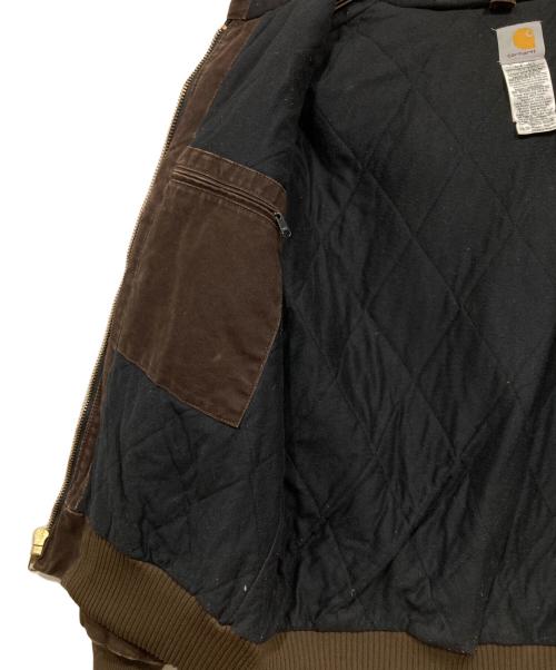 CarHartt（カーハート）CarHartt (カーハート) WASHED DUCK INSULATED ACTIVE JACKET ブラウン サイズ:Mの古着・服飾アイテム