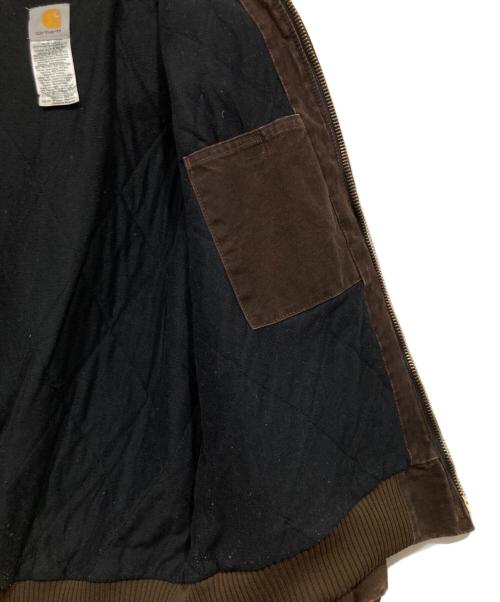 CarHartt（カーハート）CarHartt (カーハート) WASHED DUCK INSULATED ACTIVE JACKET ブラウン サイズ:Mの古着・服飾アイテム