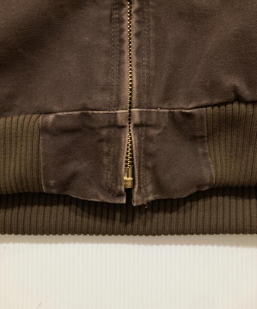 CarHartt（カーハート）CarHartt (カーハート) WASHED DUCK INSULATED ACTIVE JACKET ブラウン サイズ:Mの古着・服飾アイテム