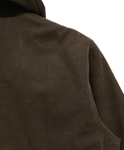 CarHartt（カーハート）CarHartt (カーハート) WASHED DUCK INSULATED ACTIVE JACKET ブラウン サイズ:Mの古着・服飾アイテム