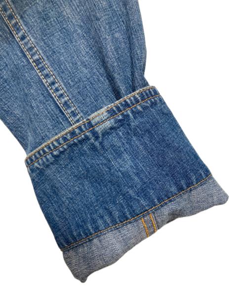 RATS（ラッツ）RATS (ラッツ) アビエイターデニムジャケット ブルー サイズ:Lの古着・服飾アイテム