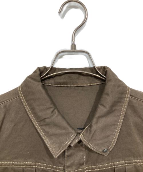 DeeTA（ディーティーエー）DeeTA (ディーティーエー) ジャケット ブラウン サイズ:Mの古着・服飾アイテム